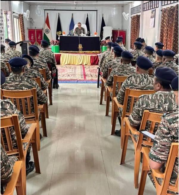 Welfare meeting at 69 Bn